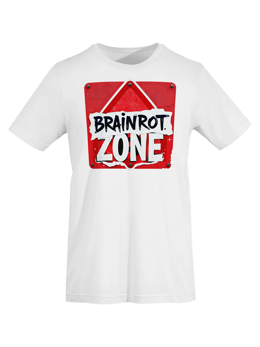 Brainrot Zone Sign Tee product image (5)