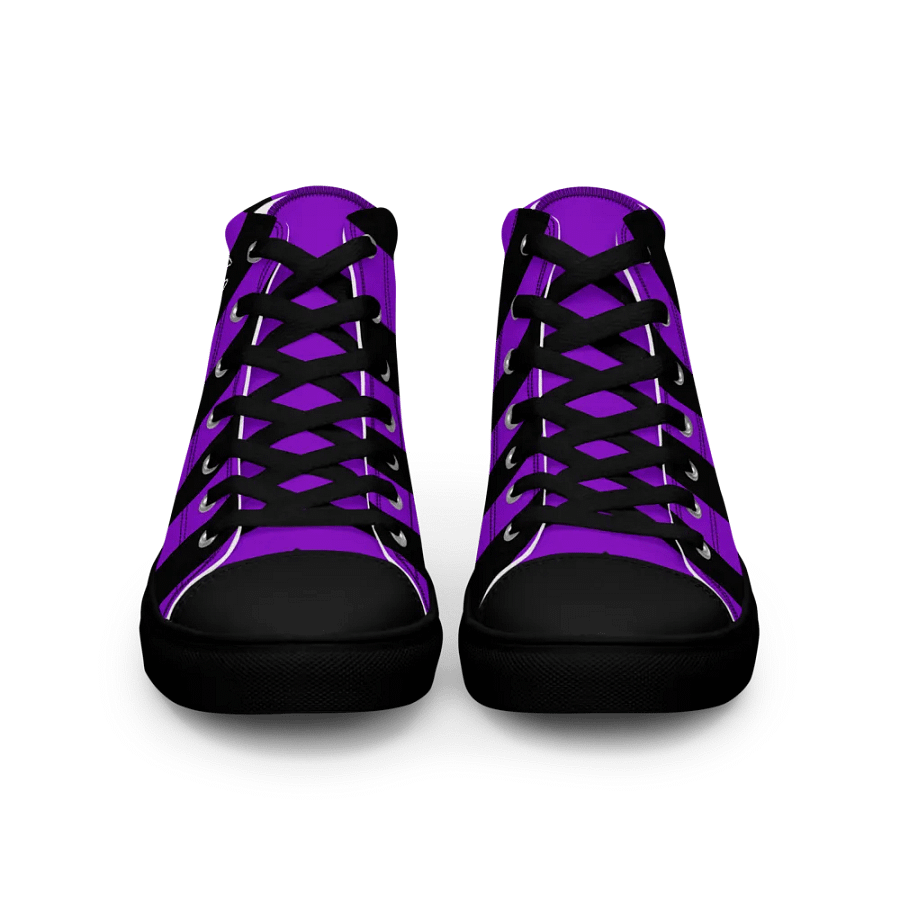 Maltese cross and skull womens high tops product image (4)