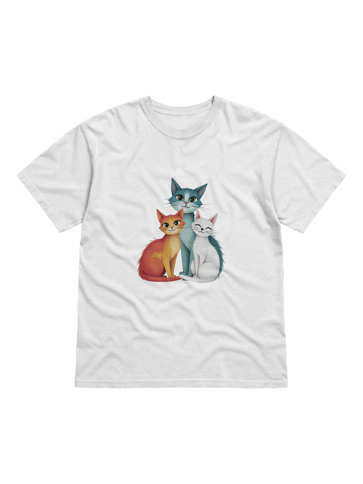 Triangular Harmony Cat T-Shirt product image (2)