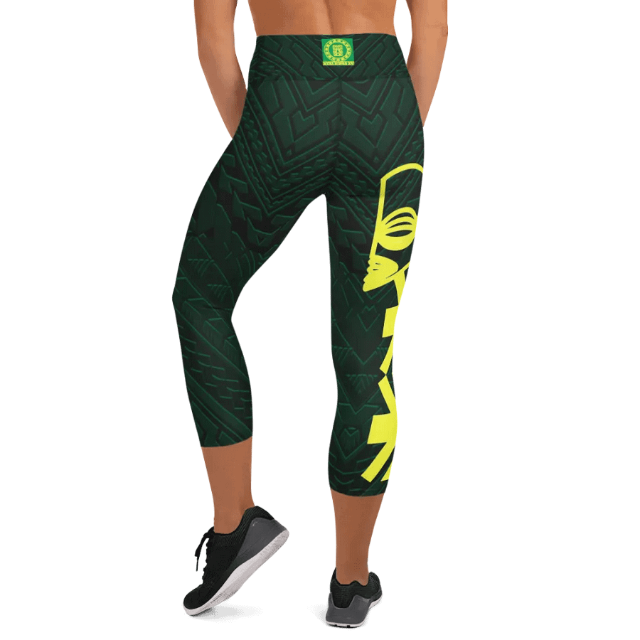 Tatau Korero Tiki Yoga Capri Leggings product image (5)