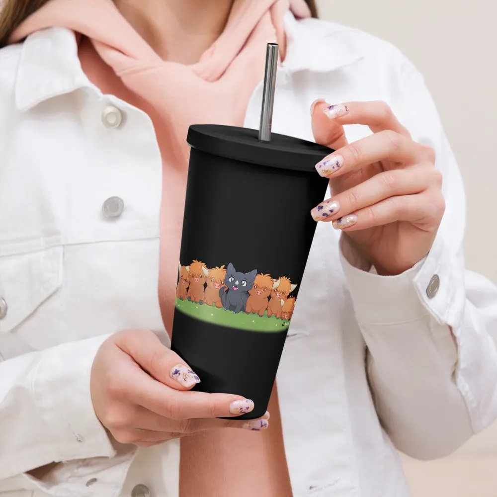 Highland tumbler with straw product image (8)