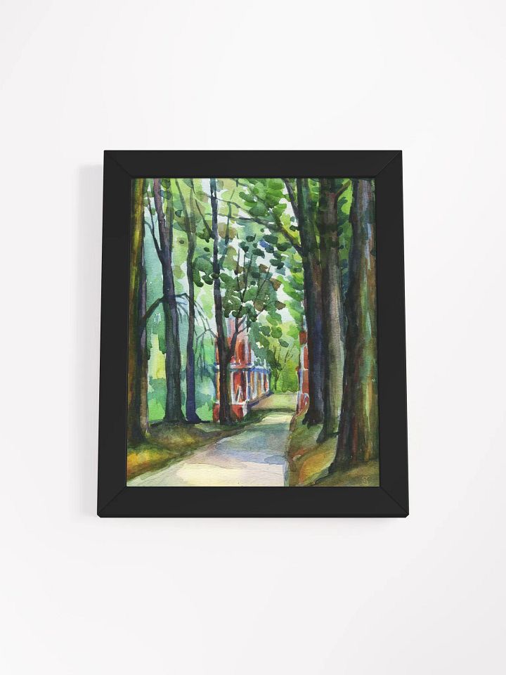 Enchanted Forest Path Matte Poster - Summer Alley product image (9)