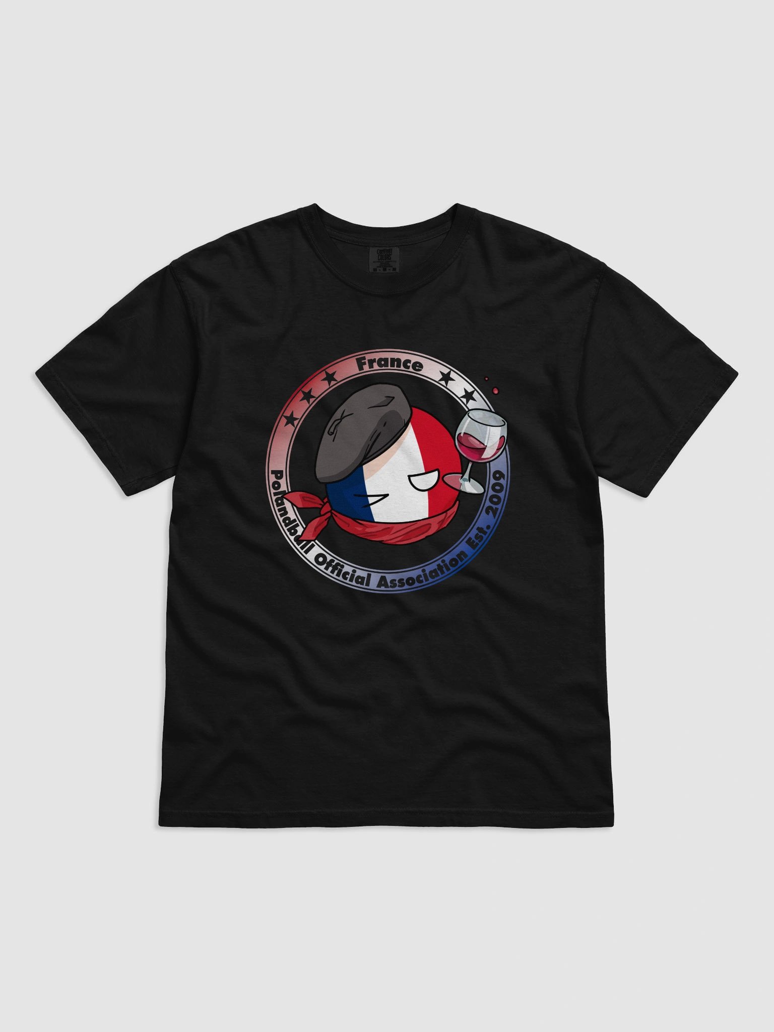 Polandball Official Association T-shirt - France product image (1)