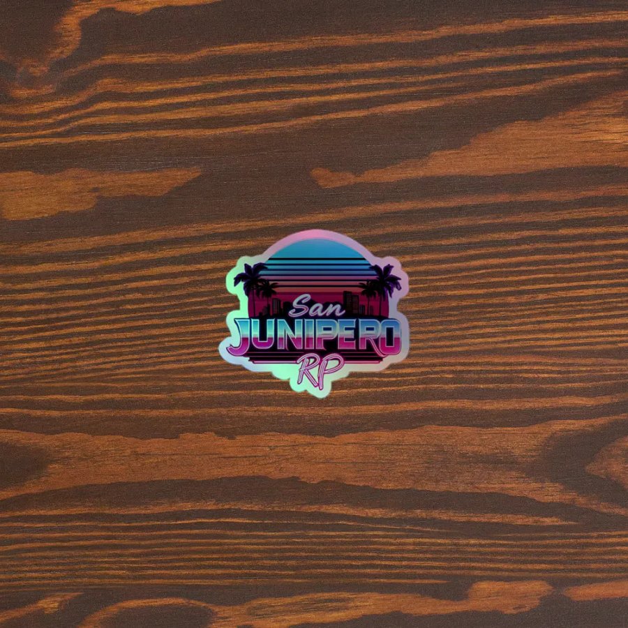 Holographic SJRP Sticker product image (5)