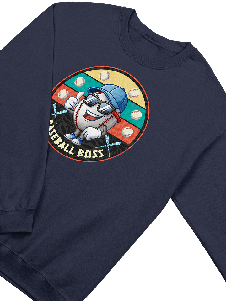 Baseball Boss Thumbs-Up Sweatshirt product image (12)