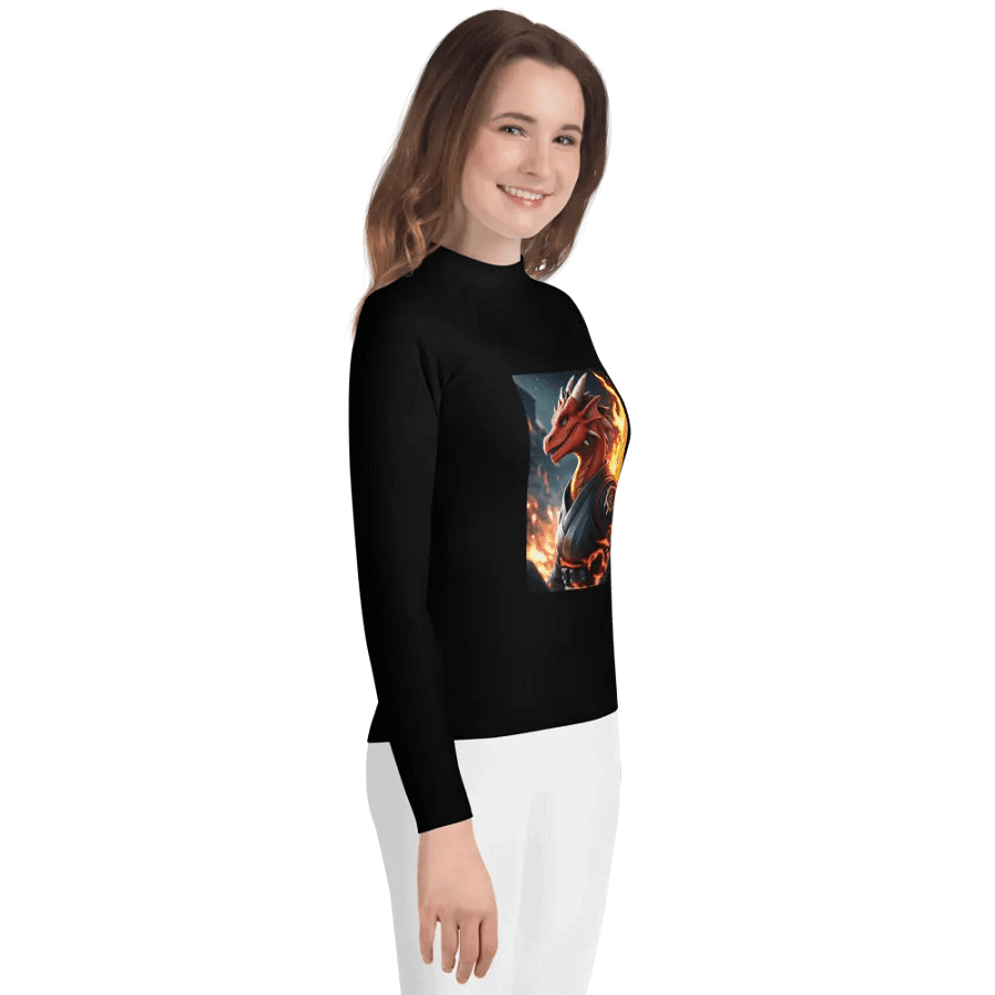 Dragonfire Youth Rash Guard product image (5)