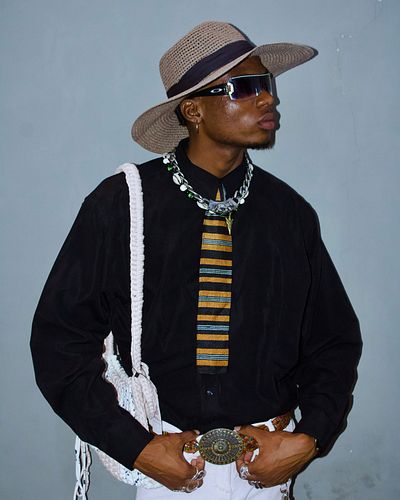 Commanding the spotlight with vintage swagger and modern edge. A true style icon at the Vintage Gala. #ClassicMan #Care4Lives...