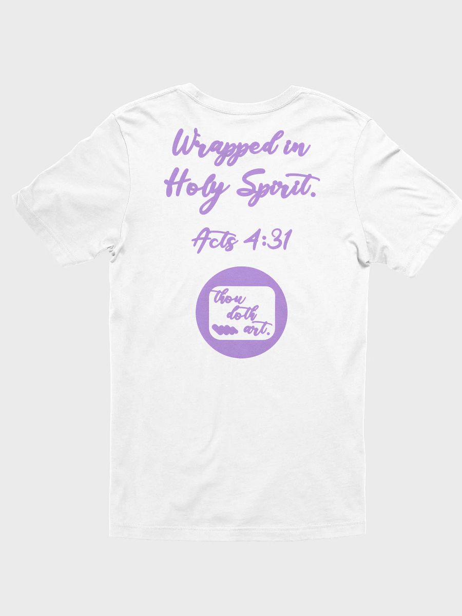 WRAPPED IN HOLY SPIRIT _ LAVENDER TEE product image (6)