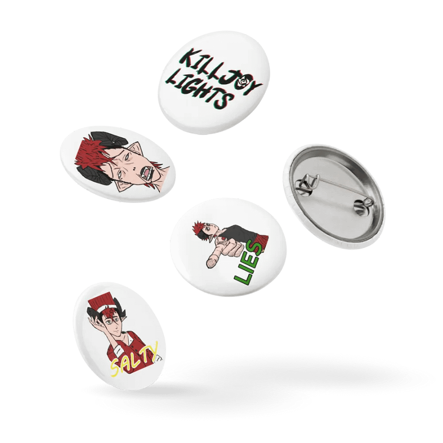 Killjoy Logo and Emote Pin Set product image (14)