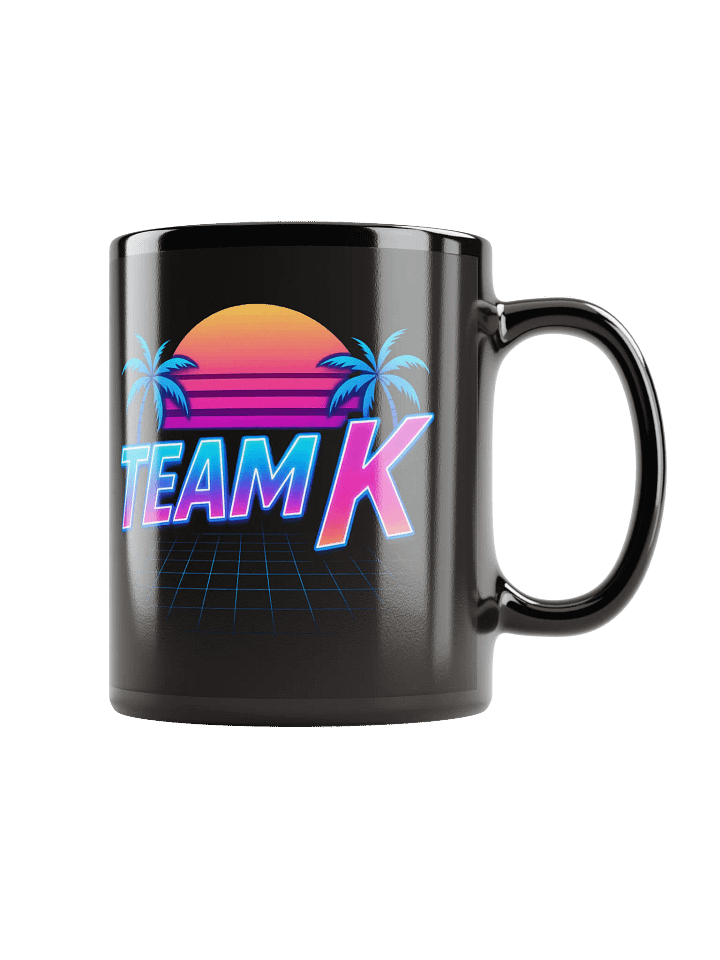 Team K 1980's Black Mug product image (2)