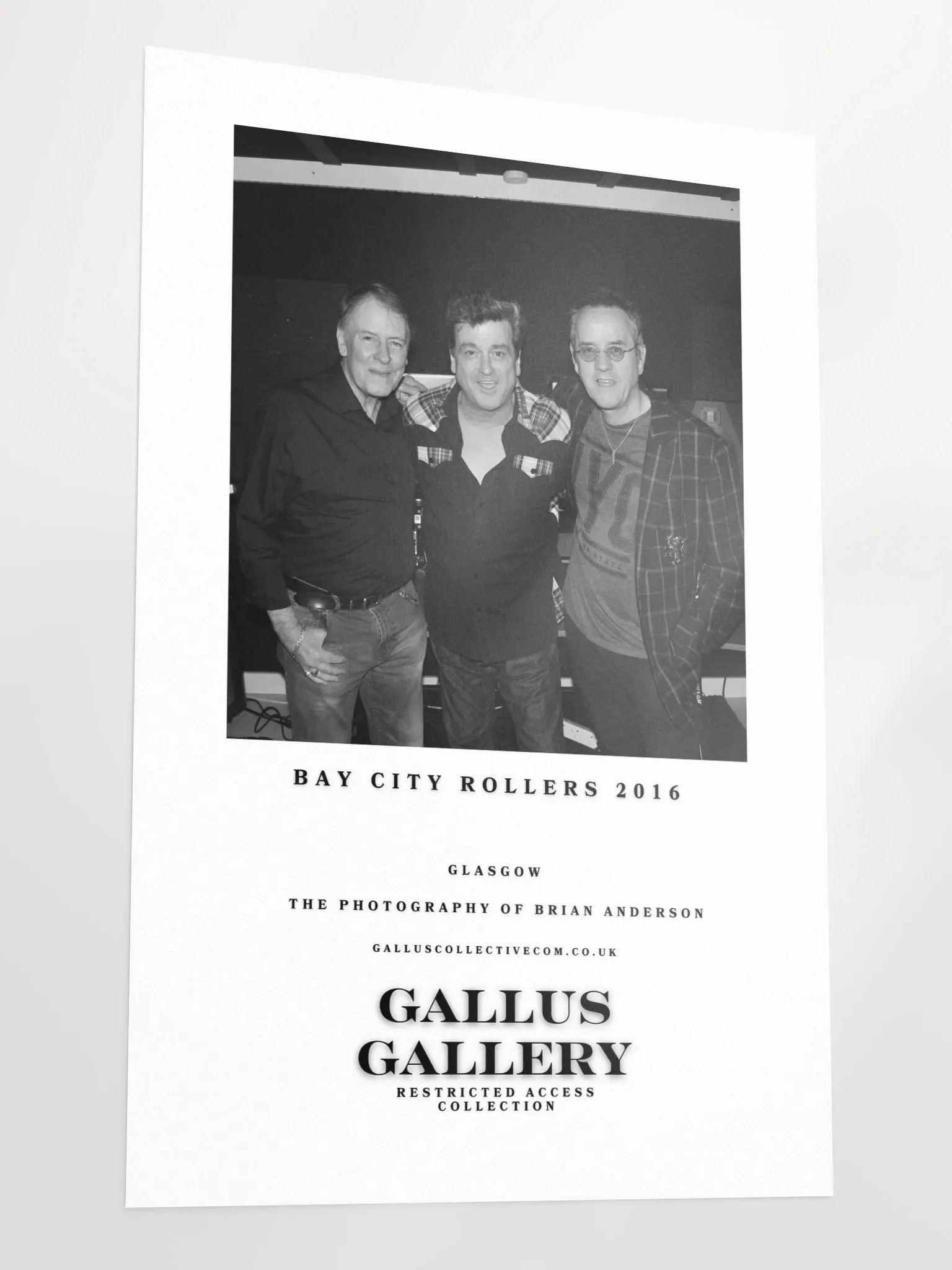 Gallus - Restricted Access Collection - Glasgow Bay City Rollers product image (3)