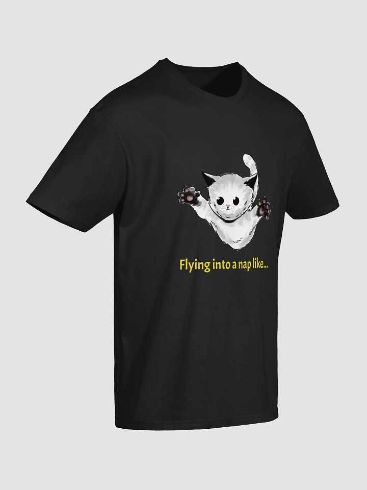 Leaping Cat Unisex T-Shirt product image (6)