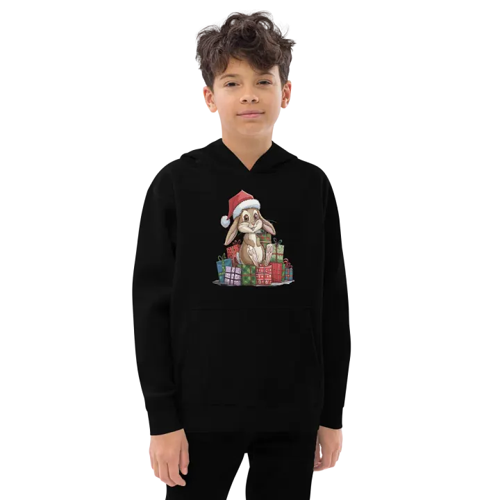 Santa Bunny Youth Pullover Fleece product image (1)