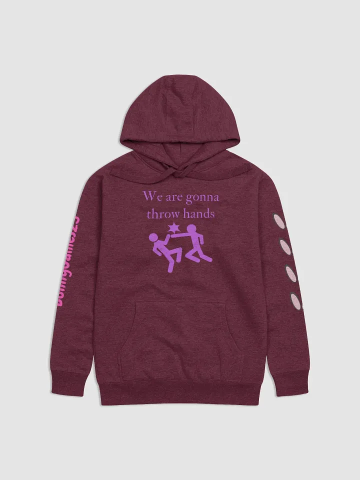 We are gonna throw hands hoodie product image (3)