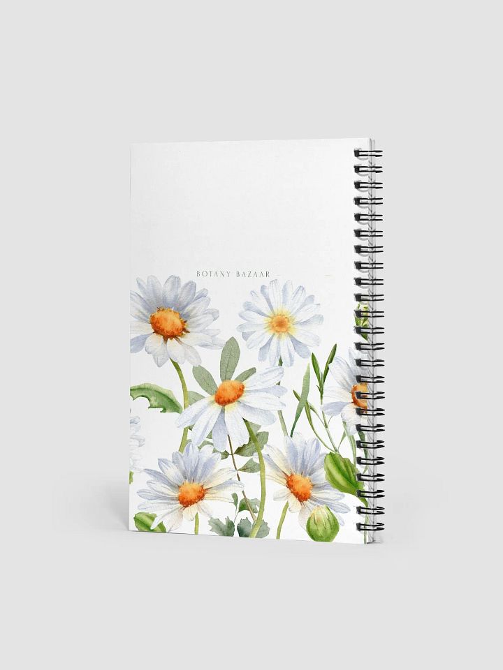 Daisy Spiral Notebook product image (2)