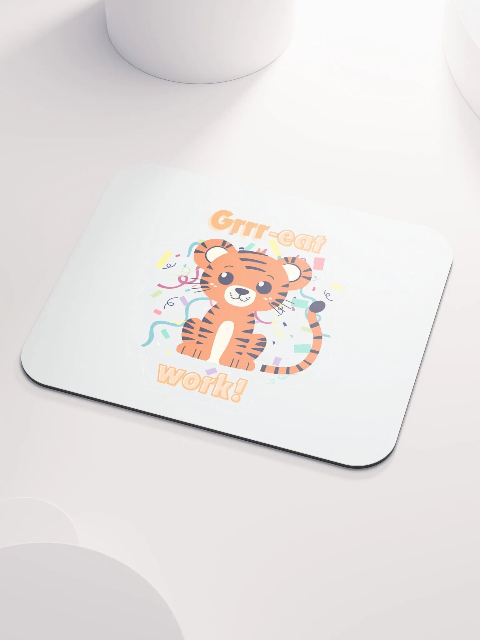Tiger Grrr-eat Work Mouse Pad product image (3)
