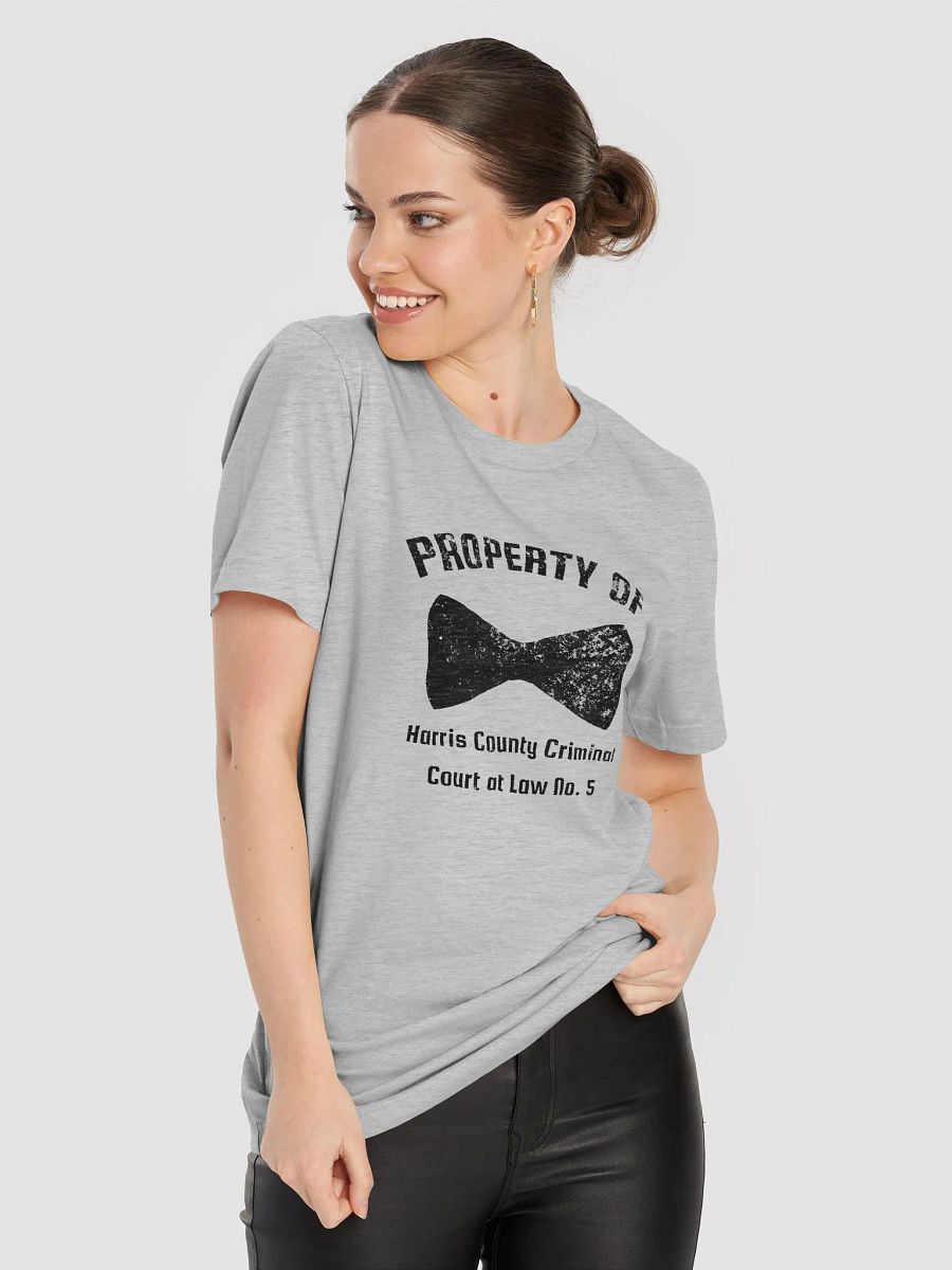 Property of Harris County Criminal Court at Law No. 5 Short Sleeve T-Shirt product image (8)