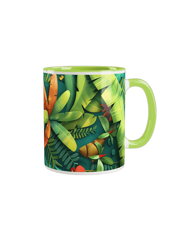 Tropical Jungle Delight Ceramic Mug product image (5)