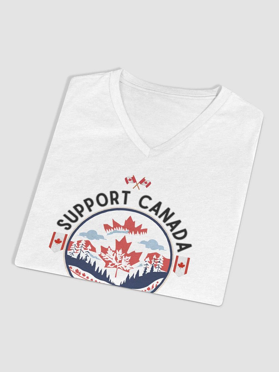 Maple Leaf Serenity Women's V-Neck Tee product image (12)