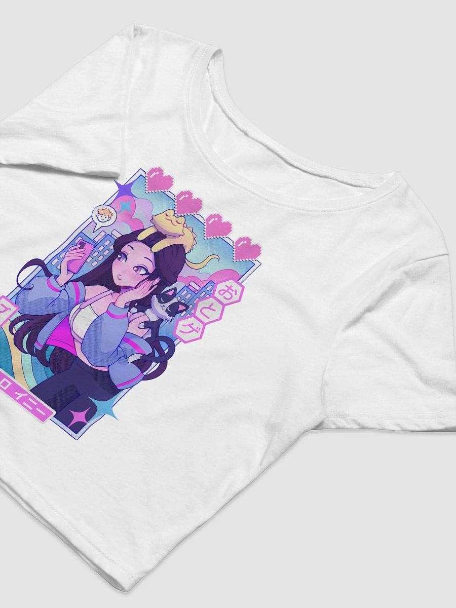 'Cyberpastel simp' printed crop top product image (3)