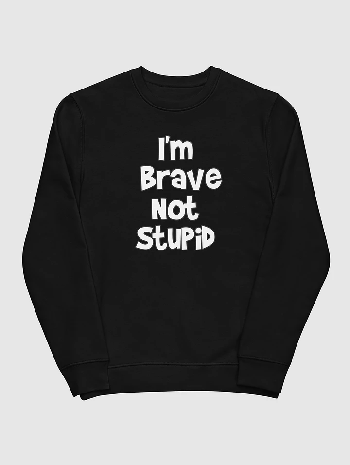 I'm Brave, Not Stupid! - Sweatshirt product image (1)