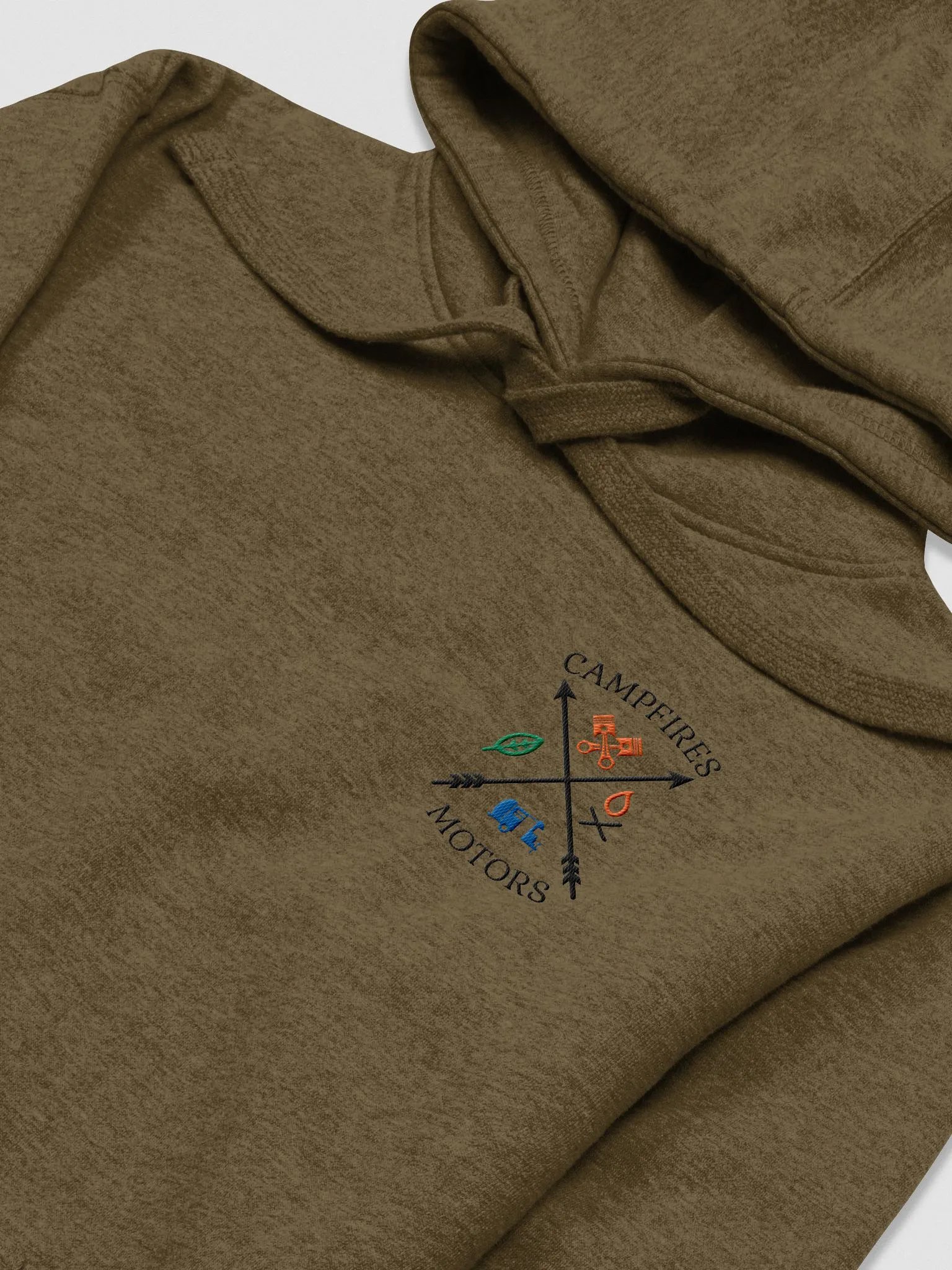 Campfires & Motors Classic Hoodie product image (2)