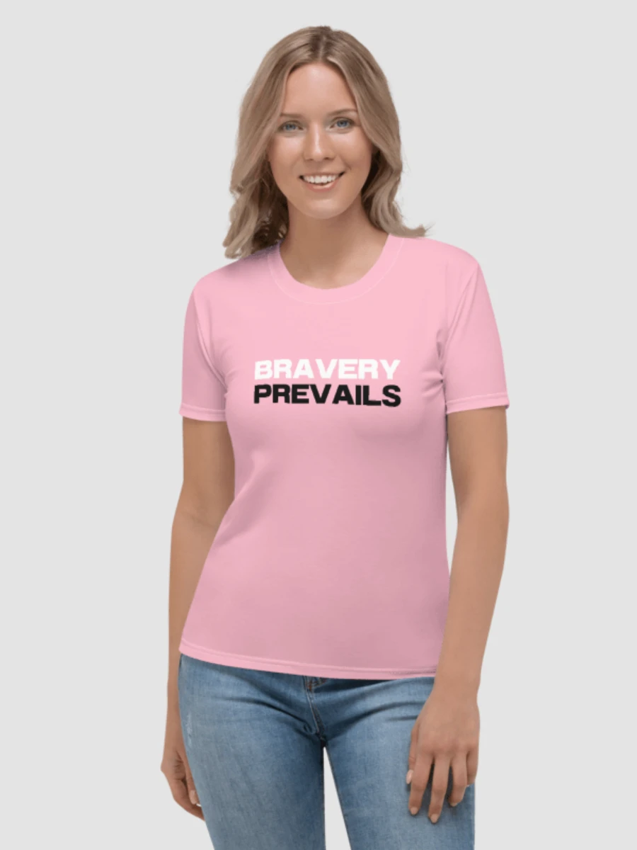 Breast Cancer Awareness: Bravery Prevails T-Shirt - Pink product image (3)