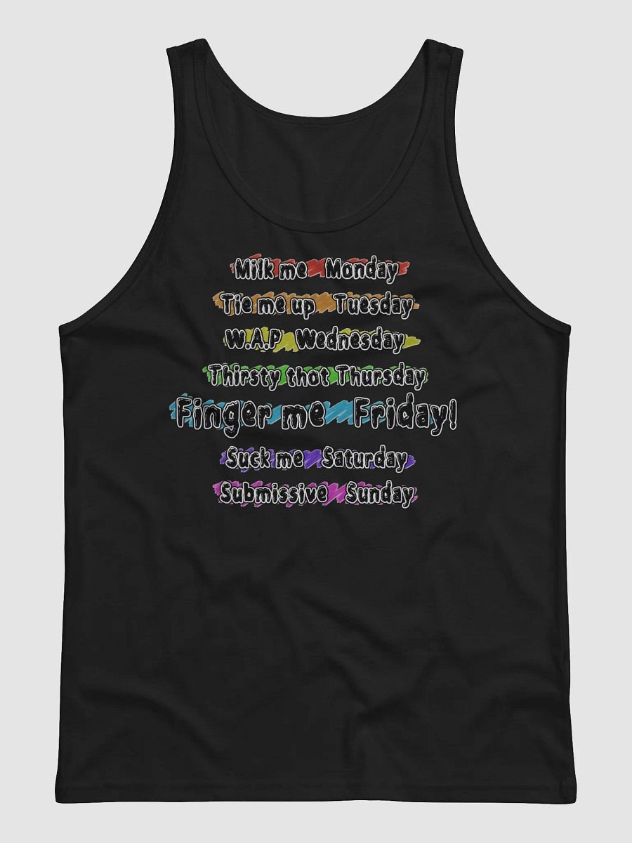 Bromosexual Vest - Days of the Week product image (1)