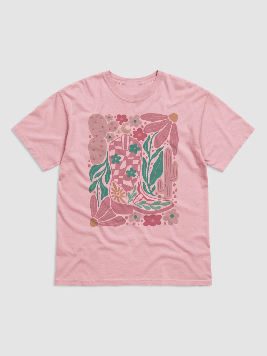 Flower Cowgirl Boot T-Shirt product image (1)