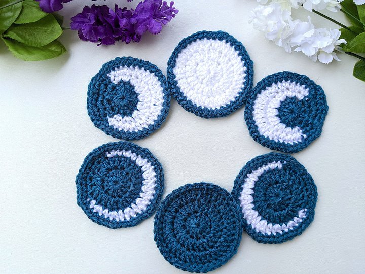 Crochet Moon Phases Pattern product image (1)