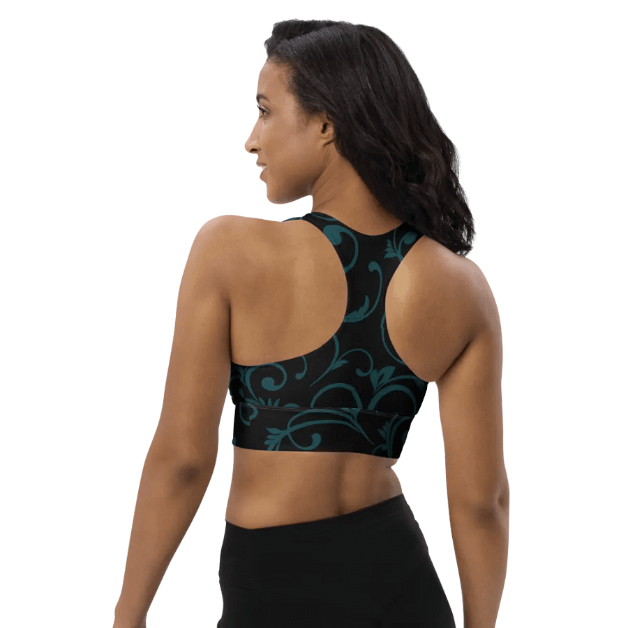 DarkTeal Twirl Bra Top product image (6)
