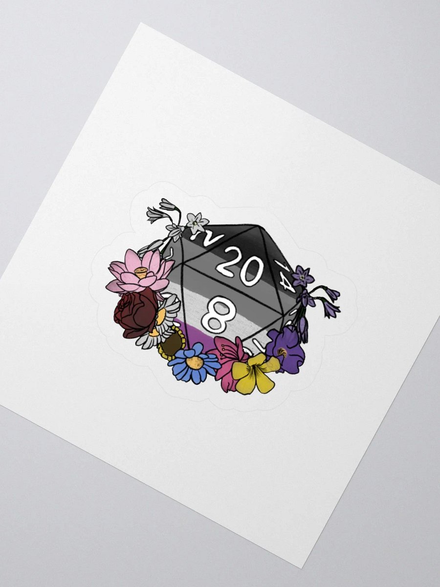 DnD Inspired Pride - Sticker - Ace product image (2)