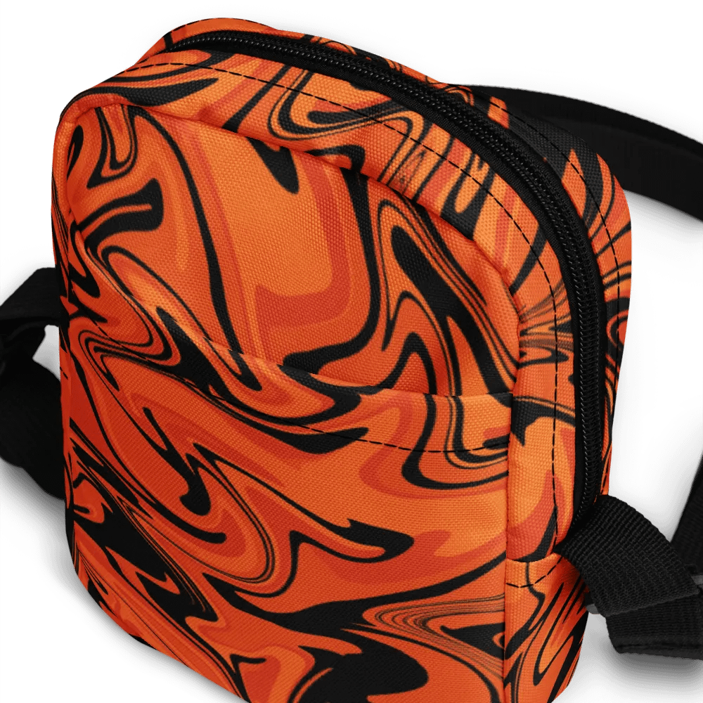 Orange Swirl Utility Crossbody Bag product image (6)