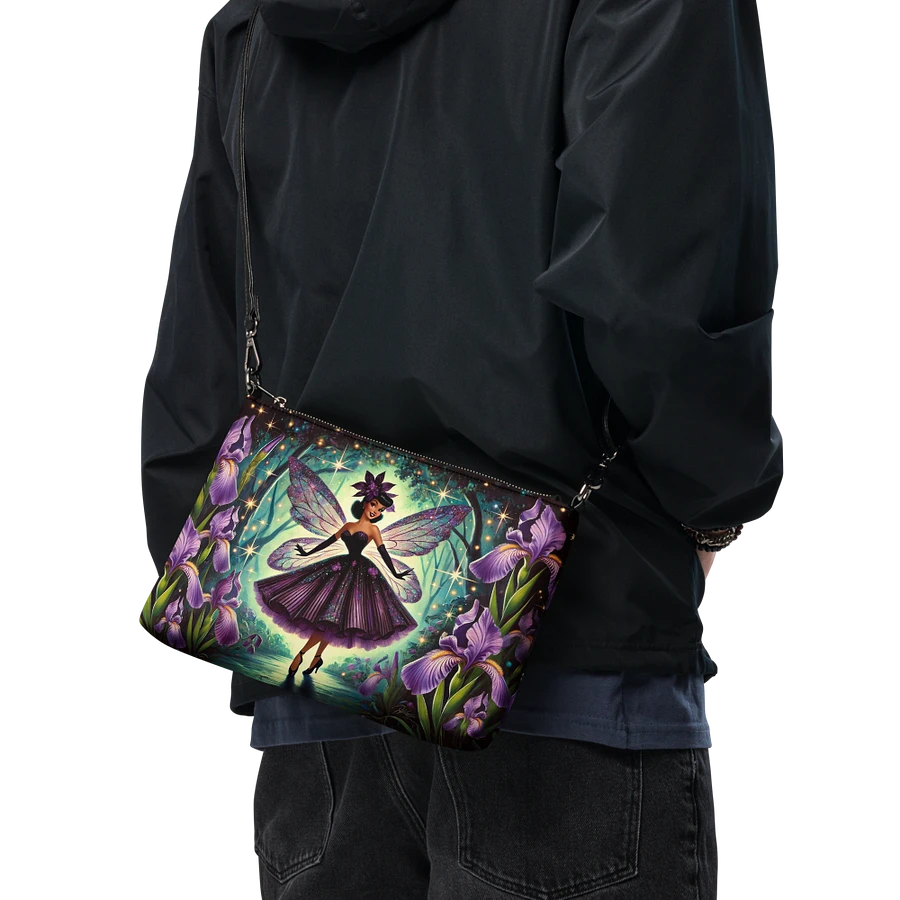 Enchanted Purple Iris Fairy Crossbody Bag - Fairytale Purse product image (19)