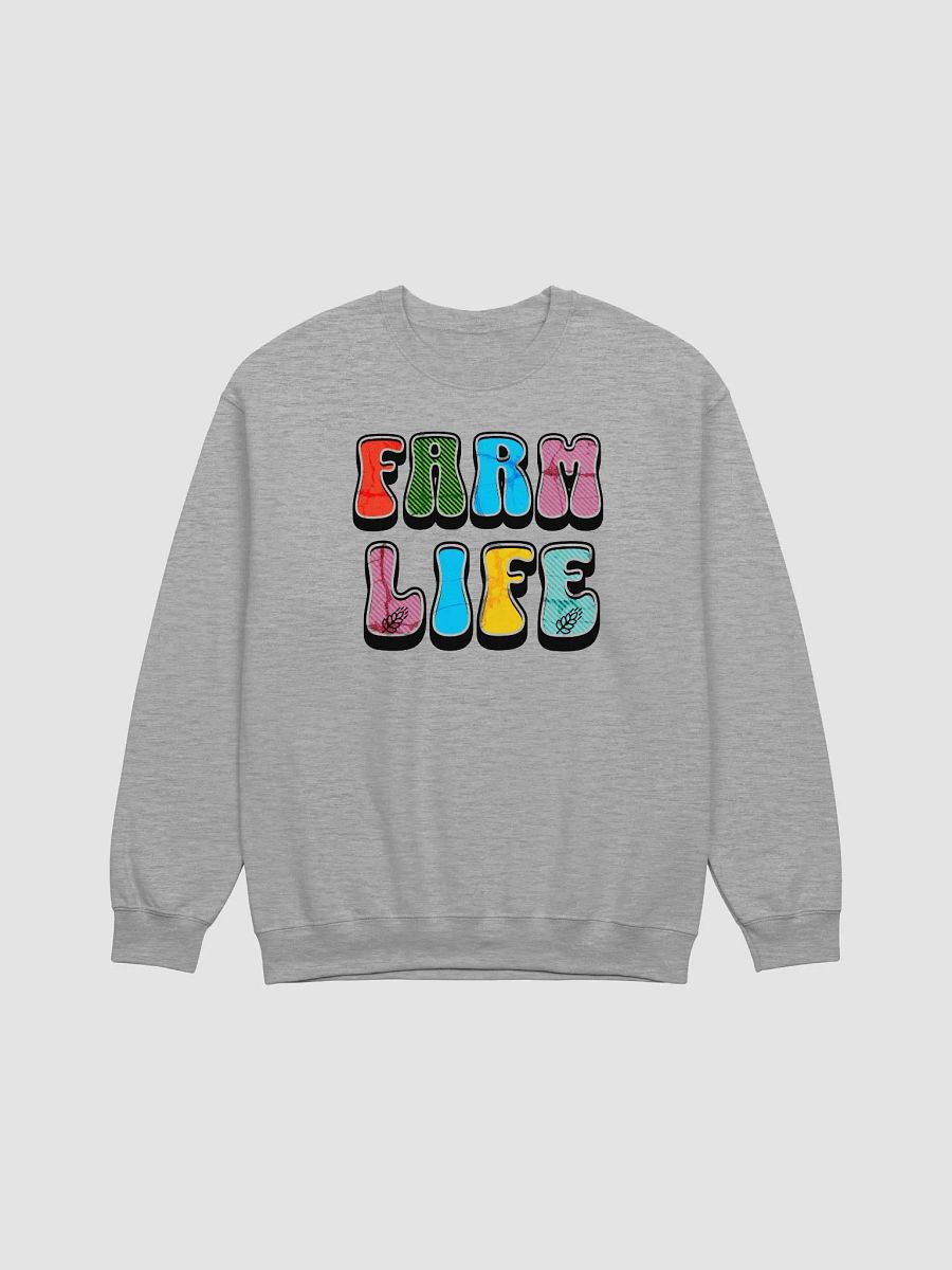 Farm Life Colorful Crewneck Sweatshirt product image (1)