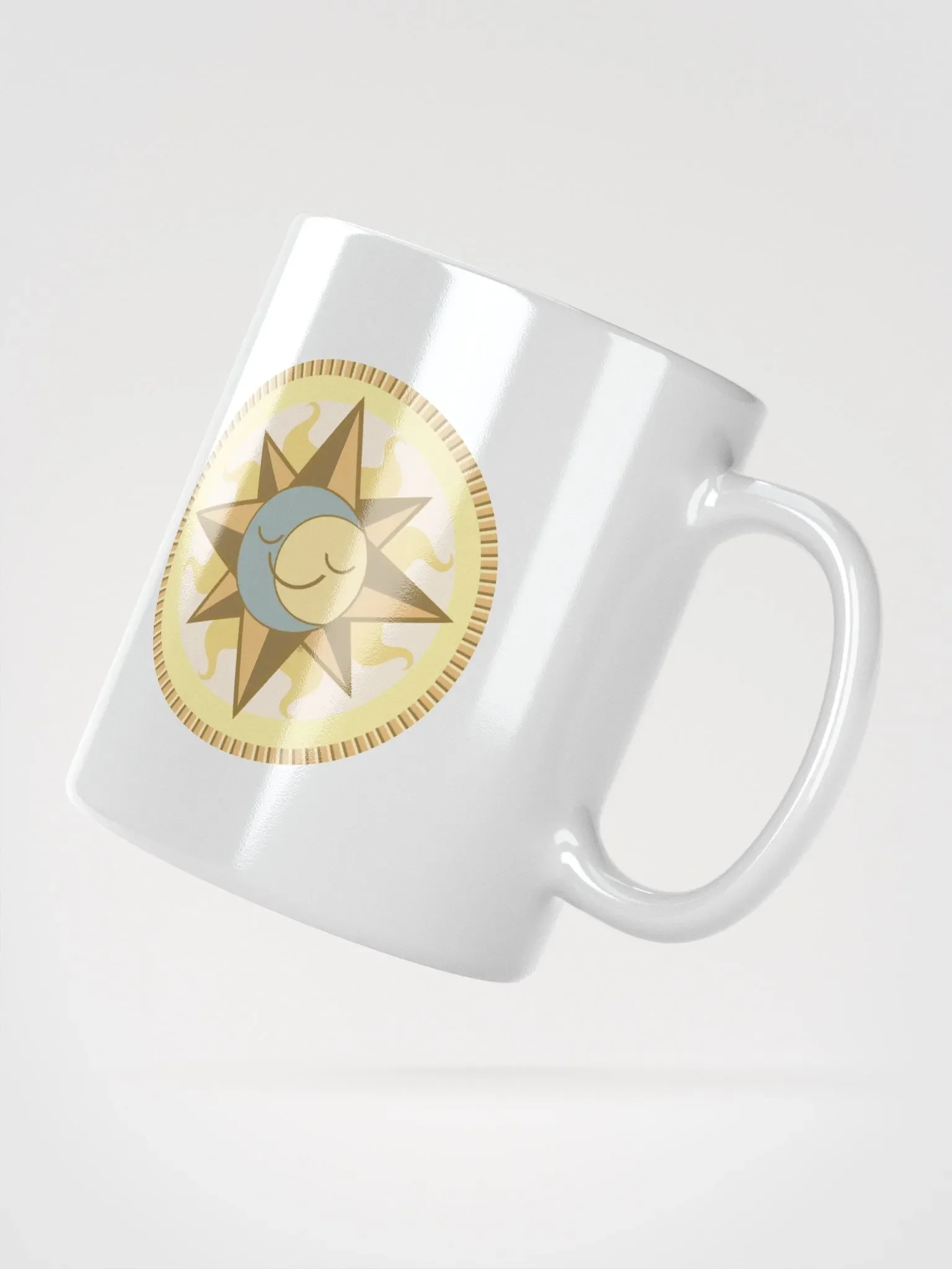 Coin of Temptation [Light] - White Mug product image (2)