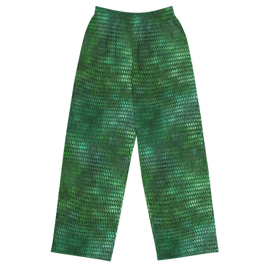 Green Dragon Scales Wideleg Pants product image (2)