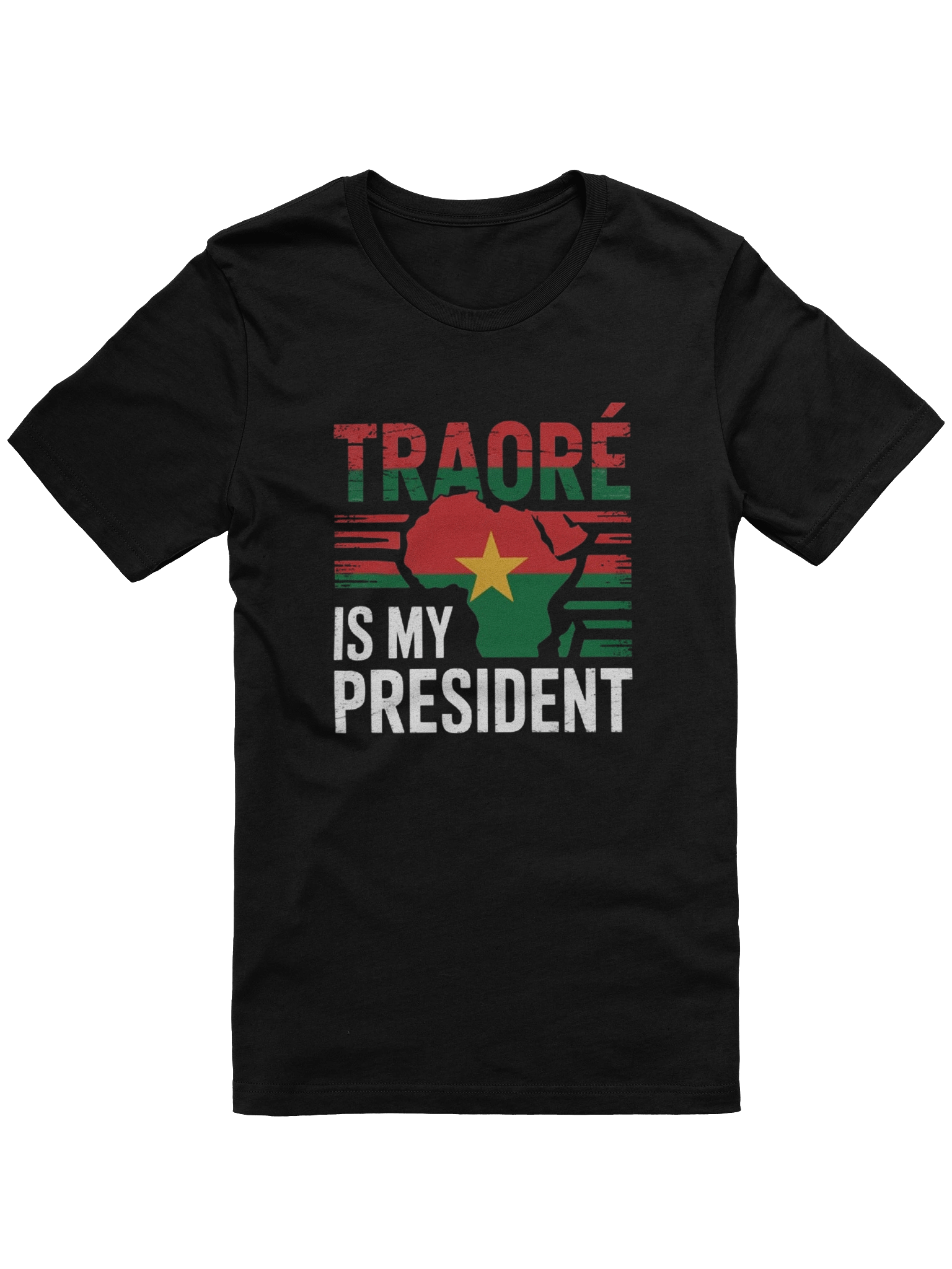 Traore is my president Burkina Faso- Ibrahim Traoré Supersoft T-shirt product image (1)