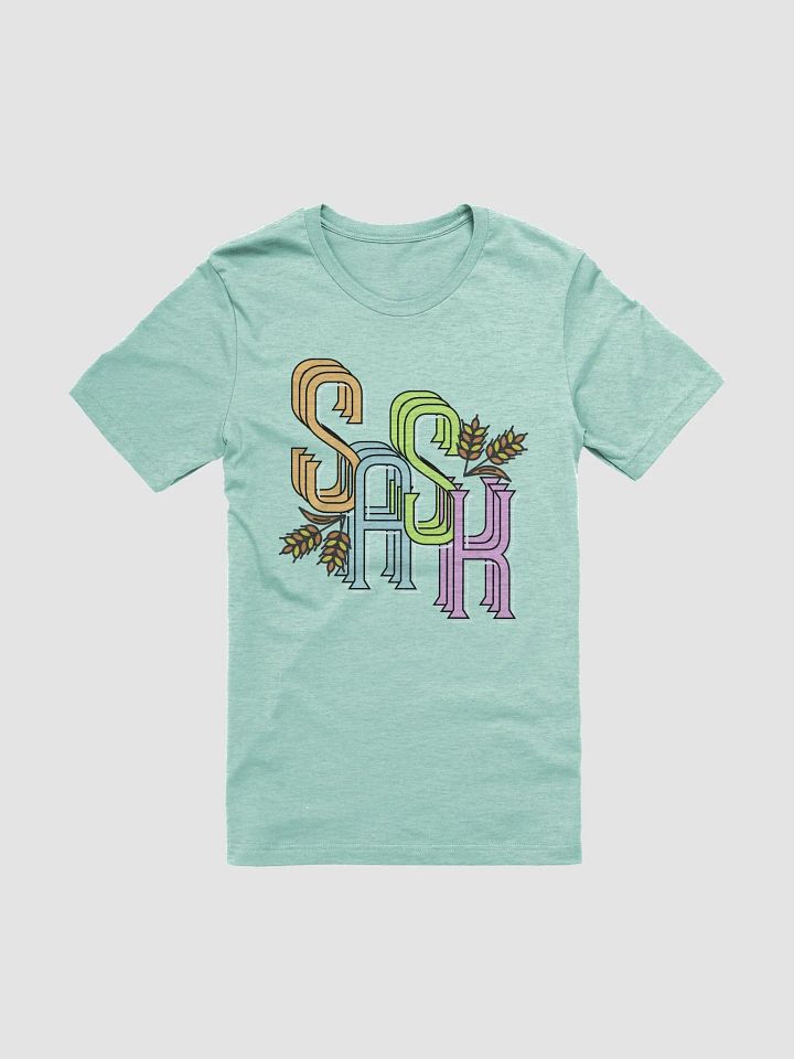 SASK Saskatoon Saskatchewan Vibrant Stylized T-Shirt product image (19)