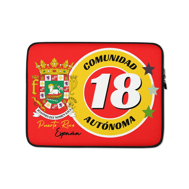 Protector de Tableta Puerto Rico CA 18 Rojo /Círculo product image (1)