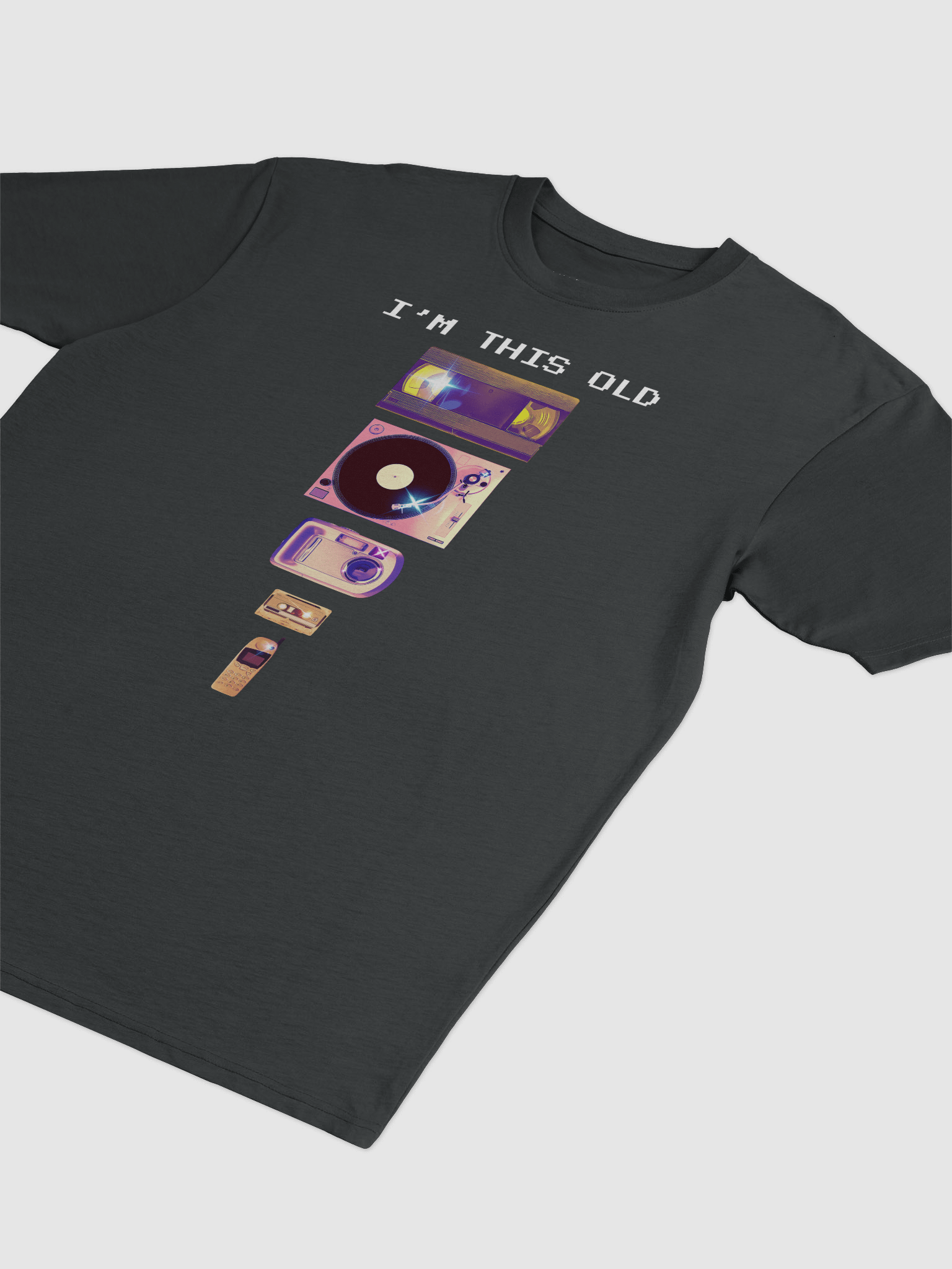 I'm This Old Dark Retro T-Shirt product image (3)