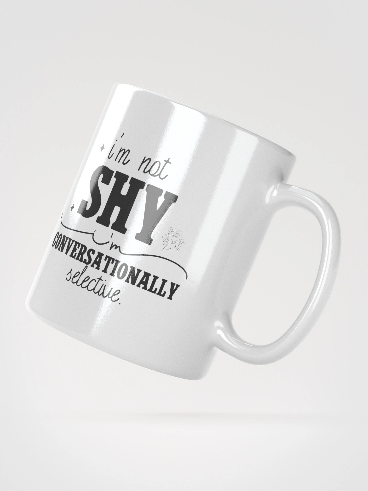 Conversationally Selective Mug product image (4)