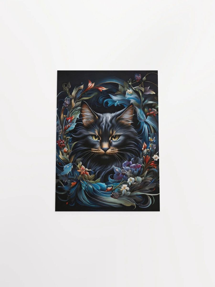 Night Blooms and Feline Dreams Poster product image (13)