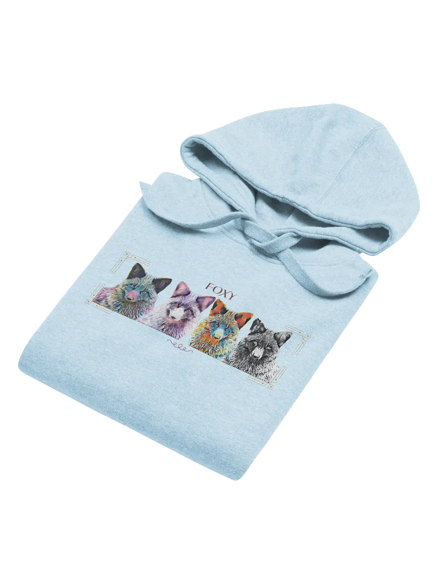 Vibrant Foxes Unisex Premium Hoodie product image (64)