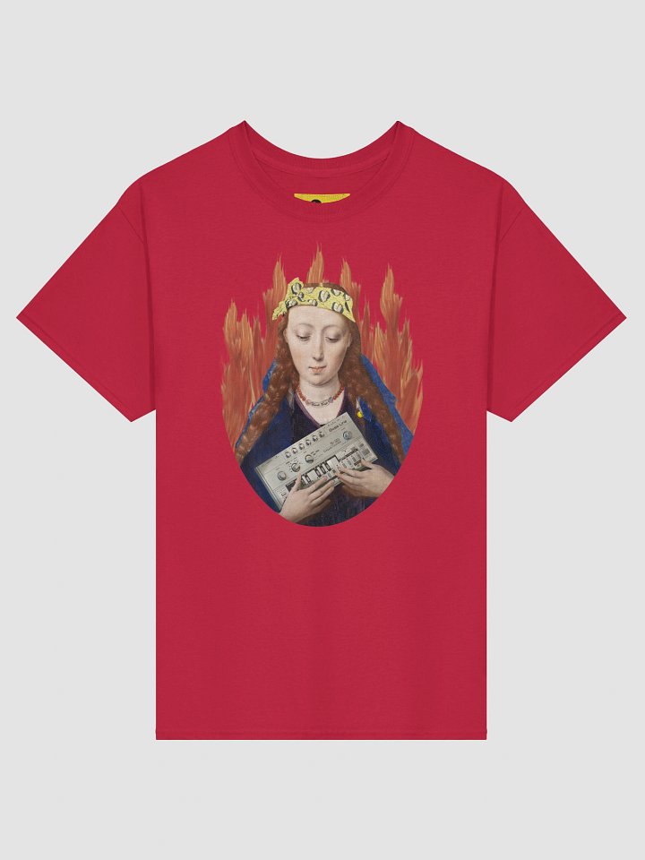The Holy Bassline, by Frank Fonik TB303 tribute, Unisex t-shirt product image (4)