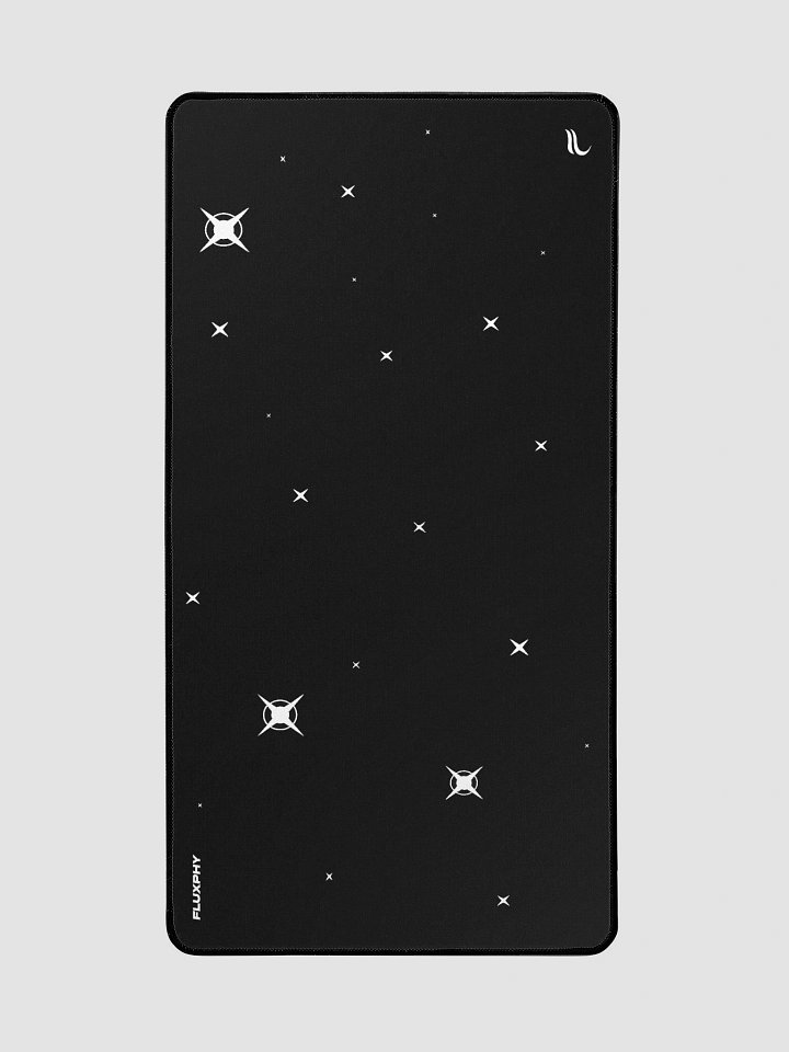 Black Star Mousepad by Fluxphy product image (2)