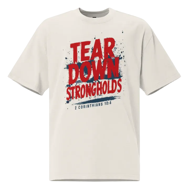 TEAR DOWN STRONGHOLDS Faded Tee product image (3)