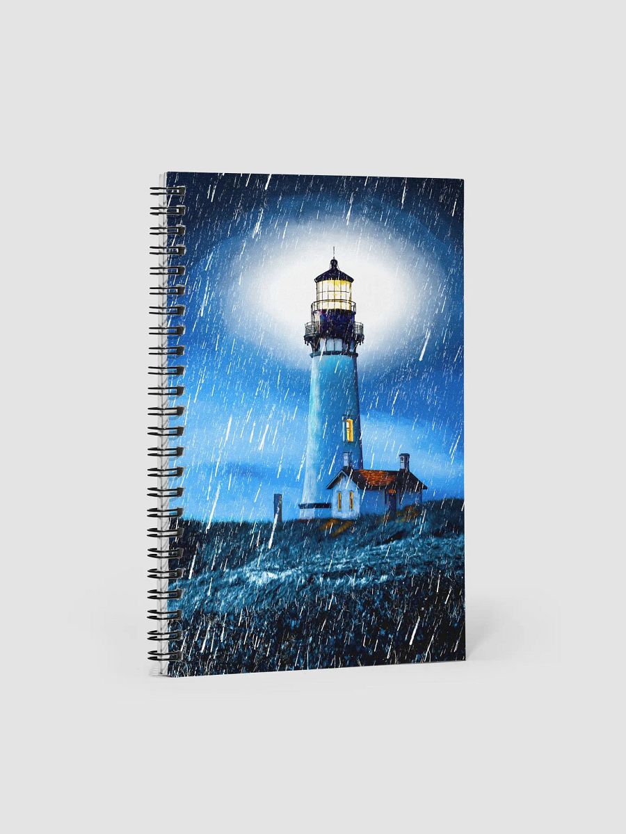 Yaquina Head Lighthouse - Oregon Coast - Spiral Notebook product image (1)