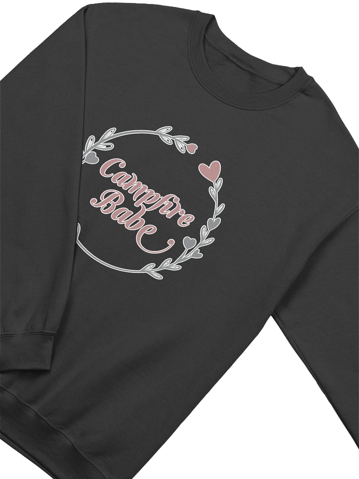Campfire Babe Cozy Crewneck Sweatshirt product image (14)