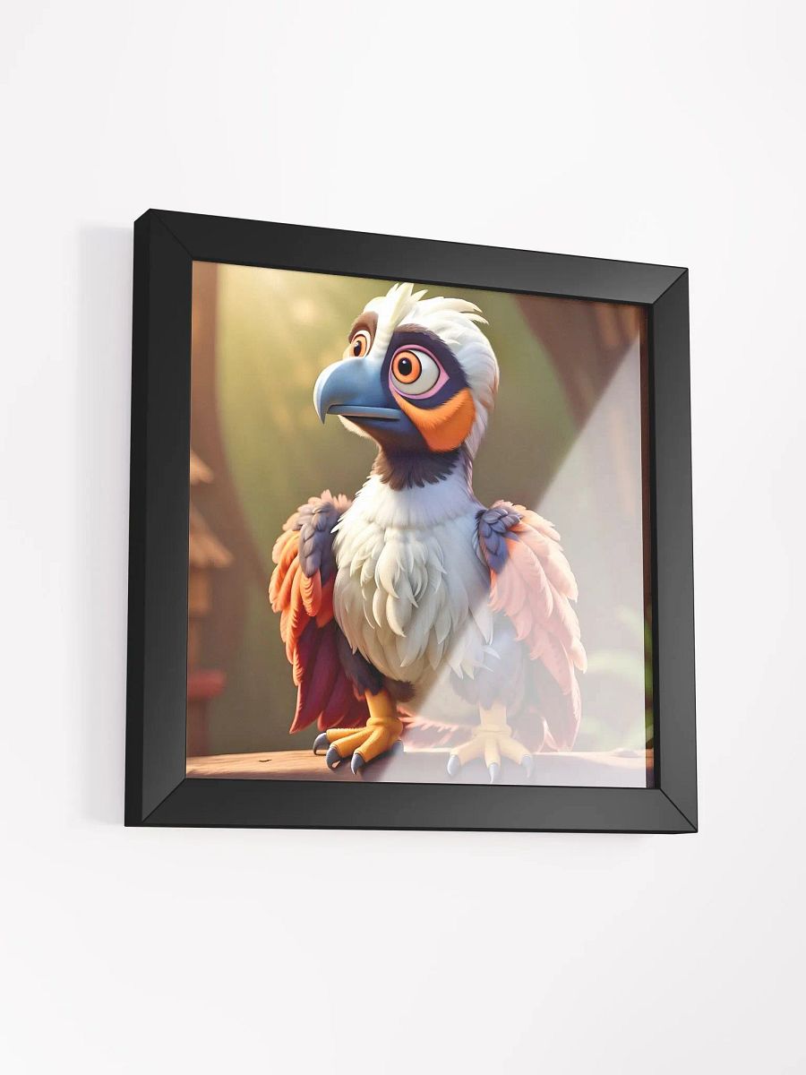 Endangered Species - Mexico - King Vulture Eco-Friendly Ayous Wood Framed Poster product image (3)
